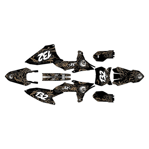 ktm 85sx graphics kit 2025-2026 core series tan