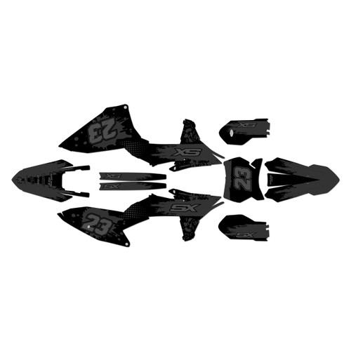 ktm 85sx graphics kit 2025-2026 splash series smoke