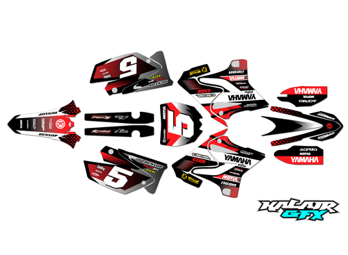 Graphics Kit for Yamaha YZ250 CYCRA POWERFLOW (2002-2014) Turbo Series