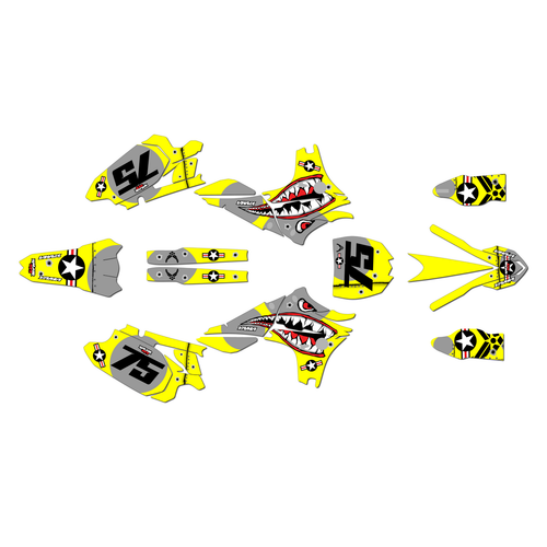 Graphics Kit for Yamaha YZ450F (2010-2013) Predator Series
