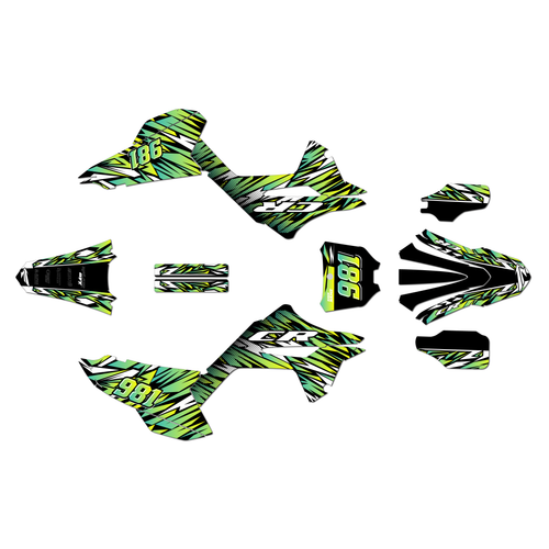 honda cr250 graphics kit 2020 twitch series lime