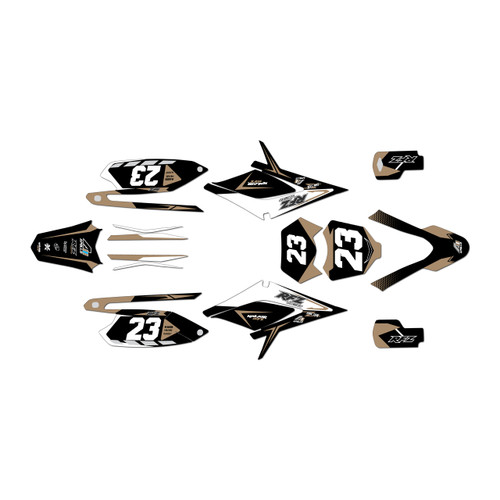 apollo rfz250 graphics kit all years evader series tan