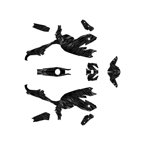 yamaha fz07 graphics kit 2025-2026 twitch series smoke