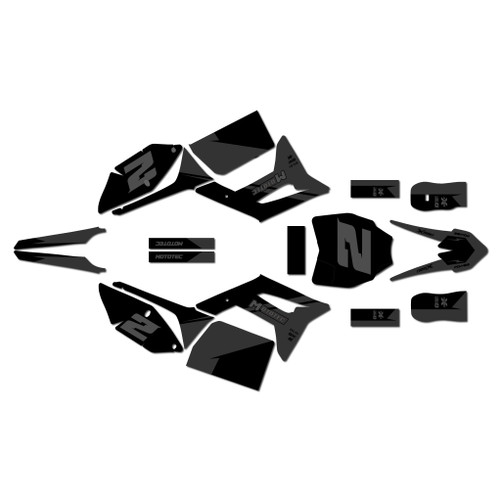 mototec pro60v graphics kit all years splinter series smoke