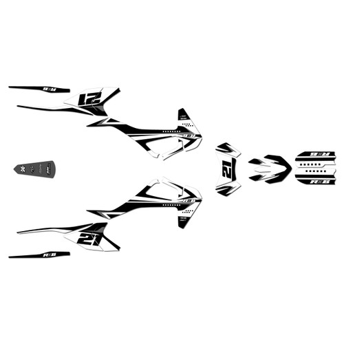 orion rxb190 graphics kit all years crew series white