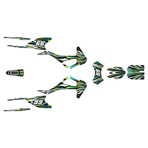 orion rxb190 graphics kit all years prime series green