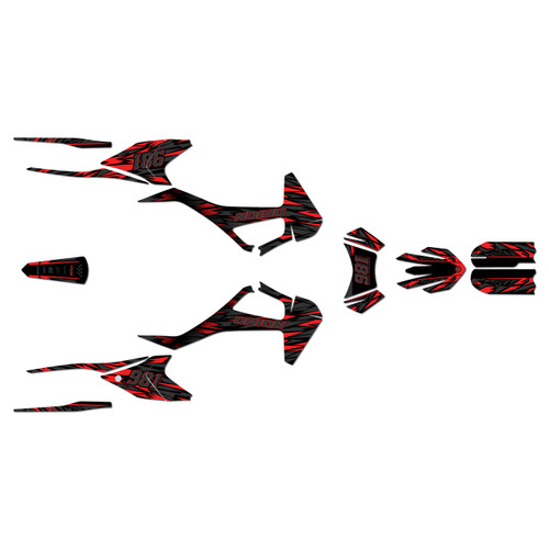 orion rxb190 graphics kit all years twitch series red