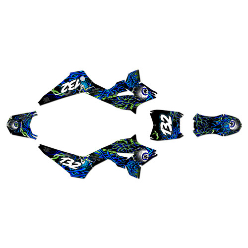 greenger g3 g3s graphics kit all years core series blue