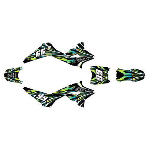 greenger g3 g3s graphics kit all years prime series green