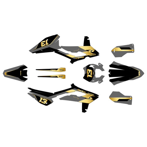 beta 300rx graphics kit 2023-2024 factory series gold