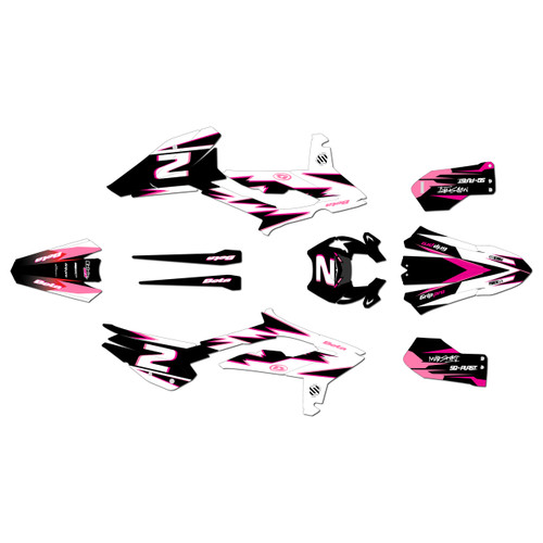 beta 250rr graphics kit 2023-2024 vision series magenta