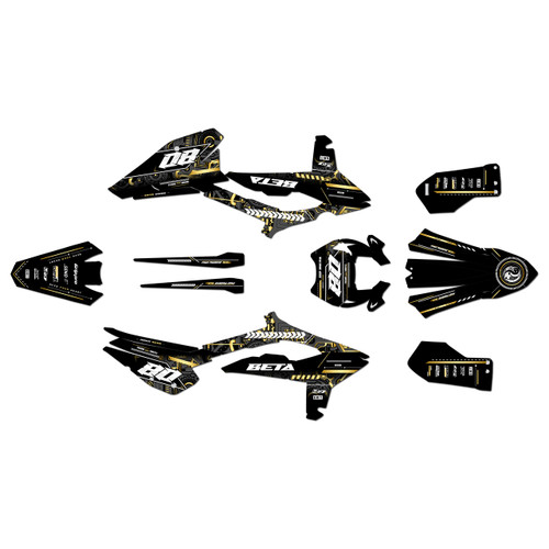 beta 300rx graphics kit 2023-2024 rift series gold