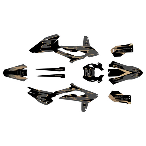 beta 390rrs graphics kit 2023-2024 vision series tan