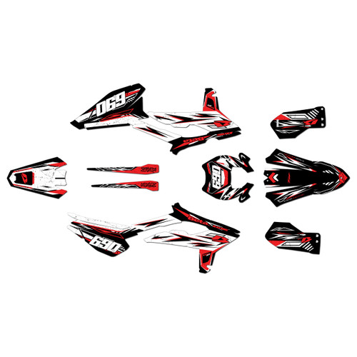 beta 500rs graphics kit 2023-2024 guard series red-shift