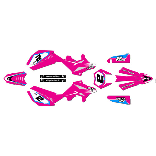 beta rr50 graphics kit 2011-2020 flight series magenta