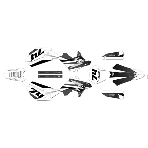 beta rr50 graphics kit 2011-2020 prestige series white