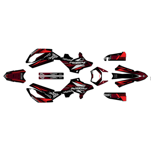 beta rr50 graphics kit 2011-2020 rugged series red