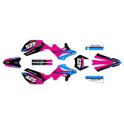 beta rr50 graphics kit 2011-2020 screech series magenta