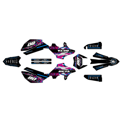beta rr50 graphics kit 2011-2020 velocity series magenta