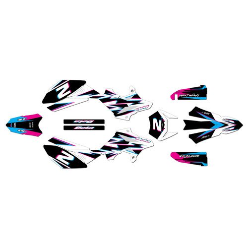 beta rr50 graphics kit 2011-2020 vizion series magenta