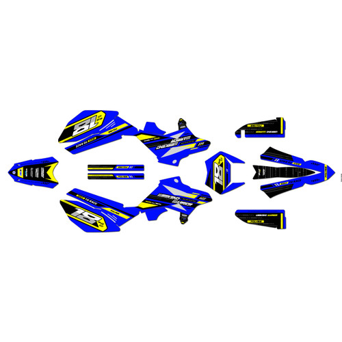 beta rr50 graphics kit 2011-2020 warrior series blue