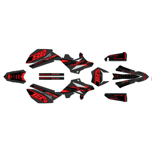 beta rr50 graphics kit 2011-2020 warrior series red-shift