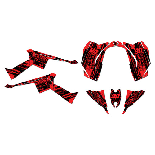 canam ds90 graphics kit 2008-2022 future series red-shift