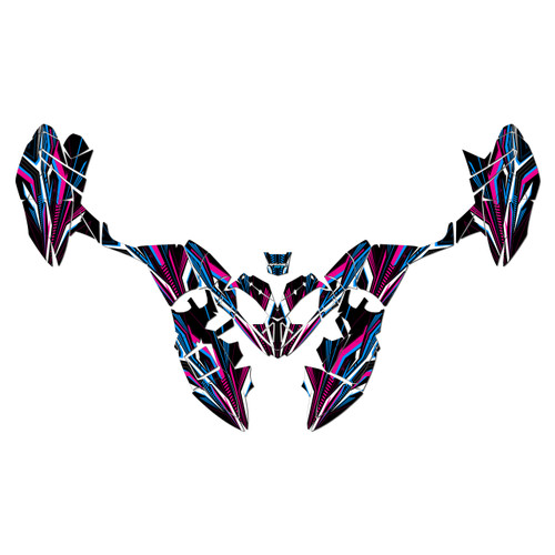 polaris outlaw90 graphics kit 2002-2026 prime series magenta