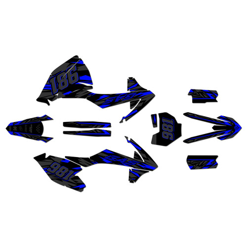 gasgas mc85 graphics kit 2021-2024 twitch series blue