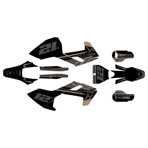 husqvarna fc450 graphics kit 2016-2018 serenity series tan