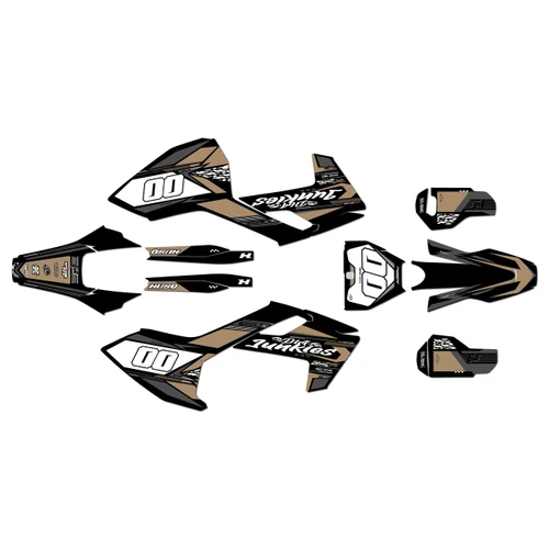 husqvarna tx300 graphics kit 2017-2018 rugged series tan