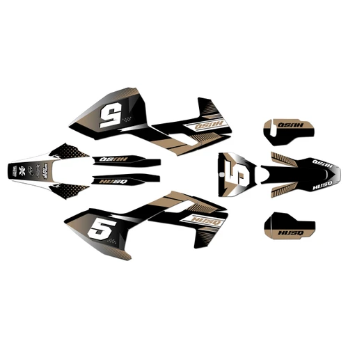 husqvarna tx300 graphics kit 2017-2018 turbo series tan