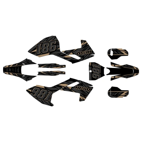 husqvarna tx300 graphics kit 2017-2018 twitch series tan