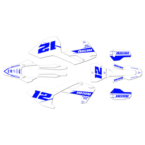 husqvarna fx350 graphics kit 2017-2018 vendetta series blushft