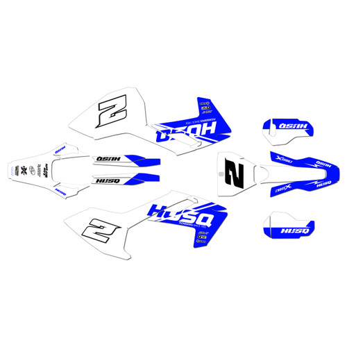 husqvarna fx450 graphics kit 2017-2018 splinter series blushft