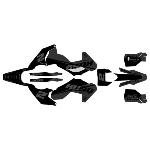 husqvarna fe501 graphics kit 2024-2026 base series smoke