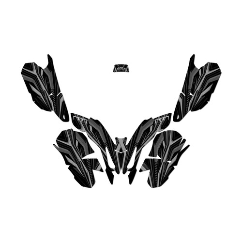 polaris outlaw50 graphics kit all years prime series smoke