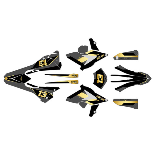 beta 390rr graphics kit 2018-2019 factory series gold