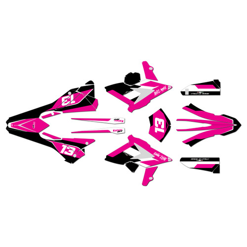 beta 480rr graphics kit 2018-2019 factory series magenta