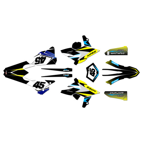 beta 390rrs graphics kit 2018-2019 division series yellow