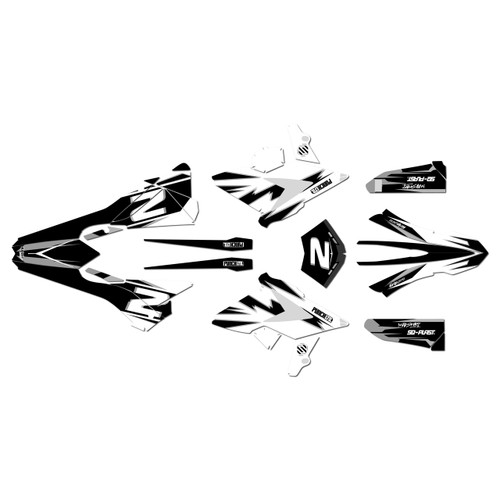 beta 480rr graphics kit 2018-2019 vision series white
