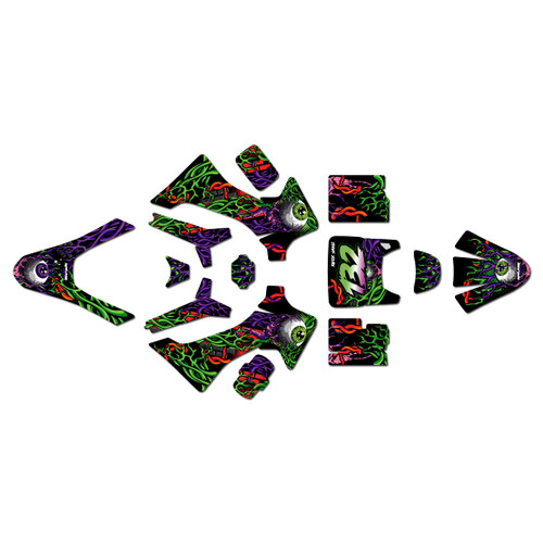 gasgas mc-e2 graphics kit 2024-2026 core series purple