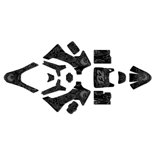gasgas mc-e2 graphics kit 2024-2026 core series smoke