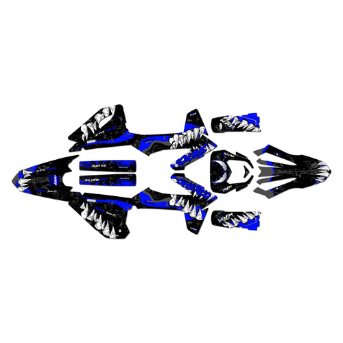 sherco 125se graphics kit 2025-2027 carnage series blue