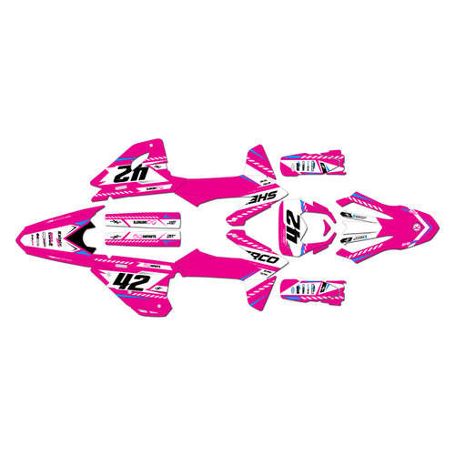 sherco 250sef graphics kit 2025-2027 lethal series magenta