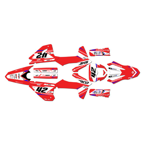 sherco 500sef graphics kit 2025-2027 lethal series red