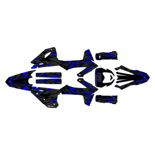 sherco 250sef graphics kit 2025-2027 twitch series blue