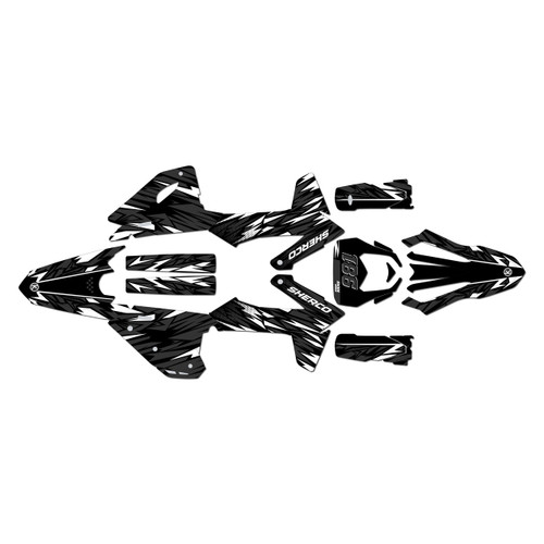 sherco 250sef graphics kit 2025-2027 twitch series white