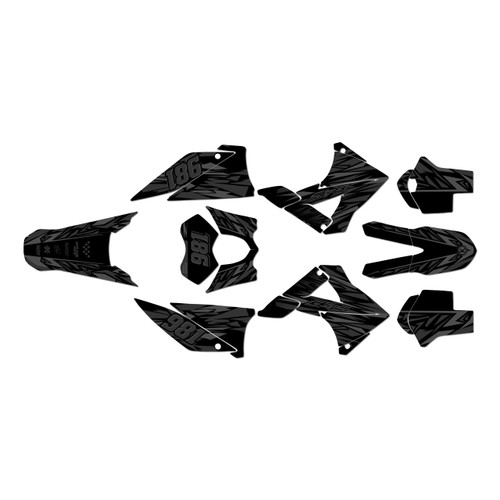 gasgas ec300 graphics kit 2010-2011 twitch series smoke