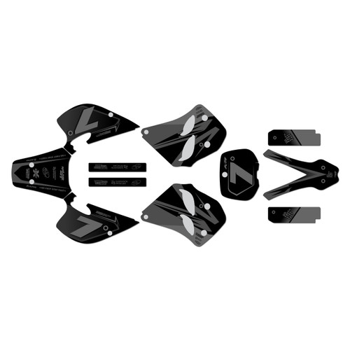 ktm 125sx graphics kit 1993-1997 bolt series smoke